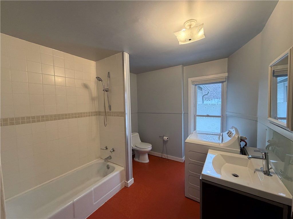 166 East 3rd Street Corning, NY 14830 - Photo 8 of 22 Full Bath with Washer