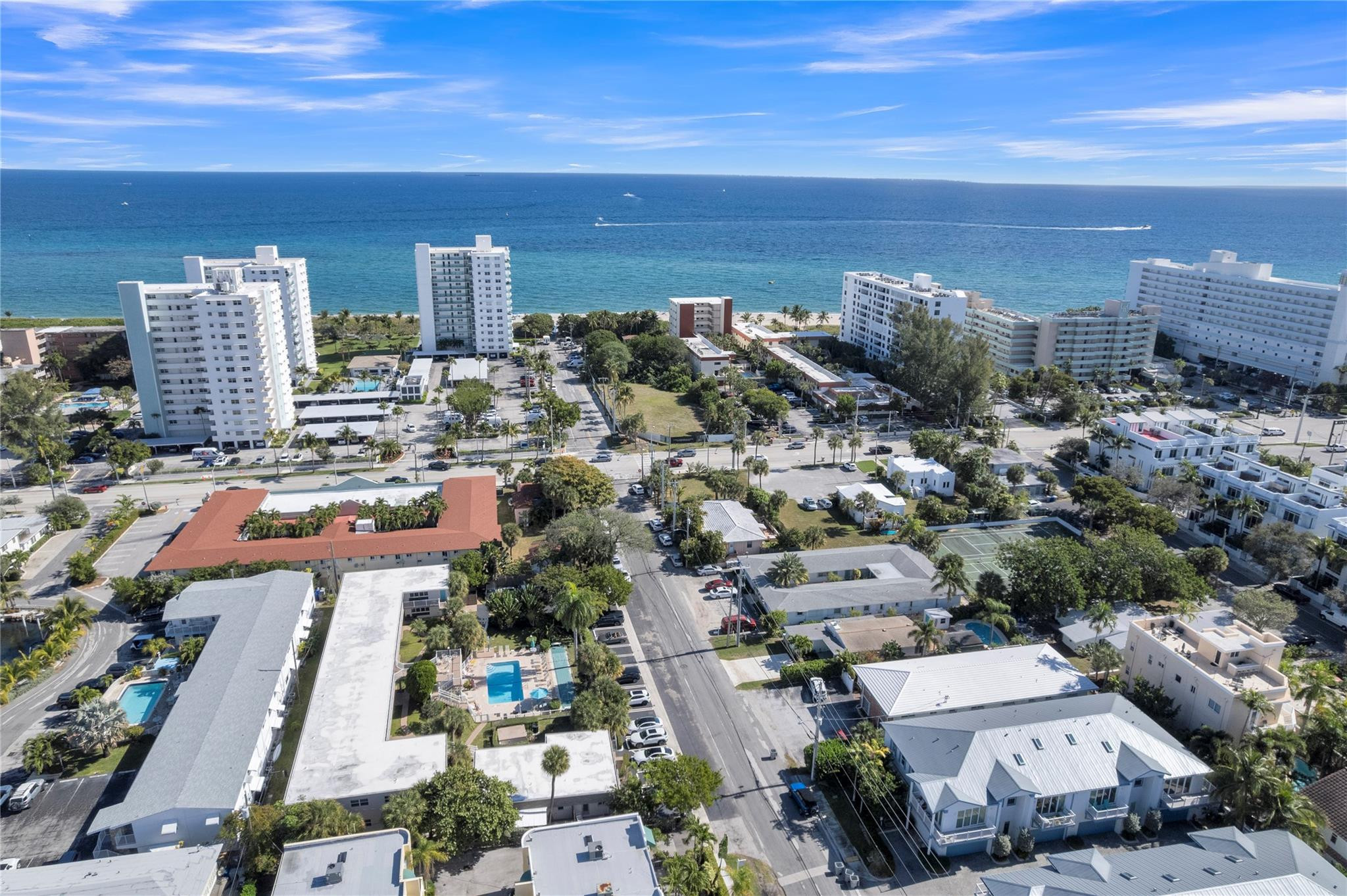 3225 Northeast 16th Street, Unit 10 Pompano Beach, FL 33062 - Photo 19 of 22 a view of city and ocean