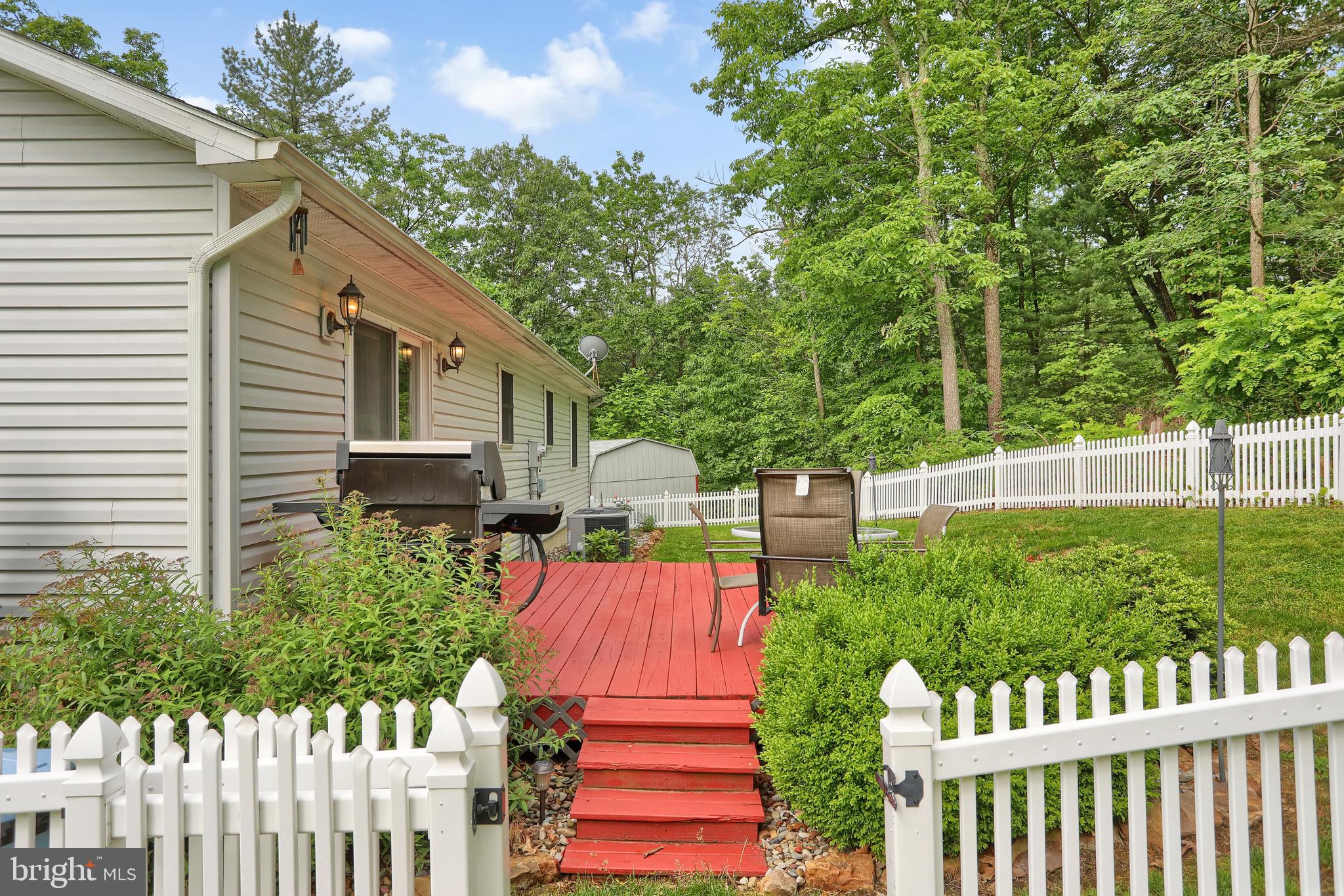 131 Rambo Hill Road Shermans Dale, PA 17090 - Photo 22 of 24 fenced back yard & patio
