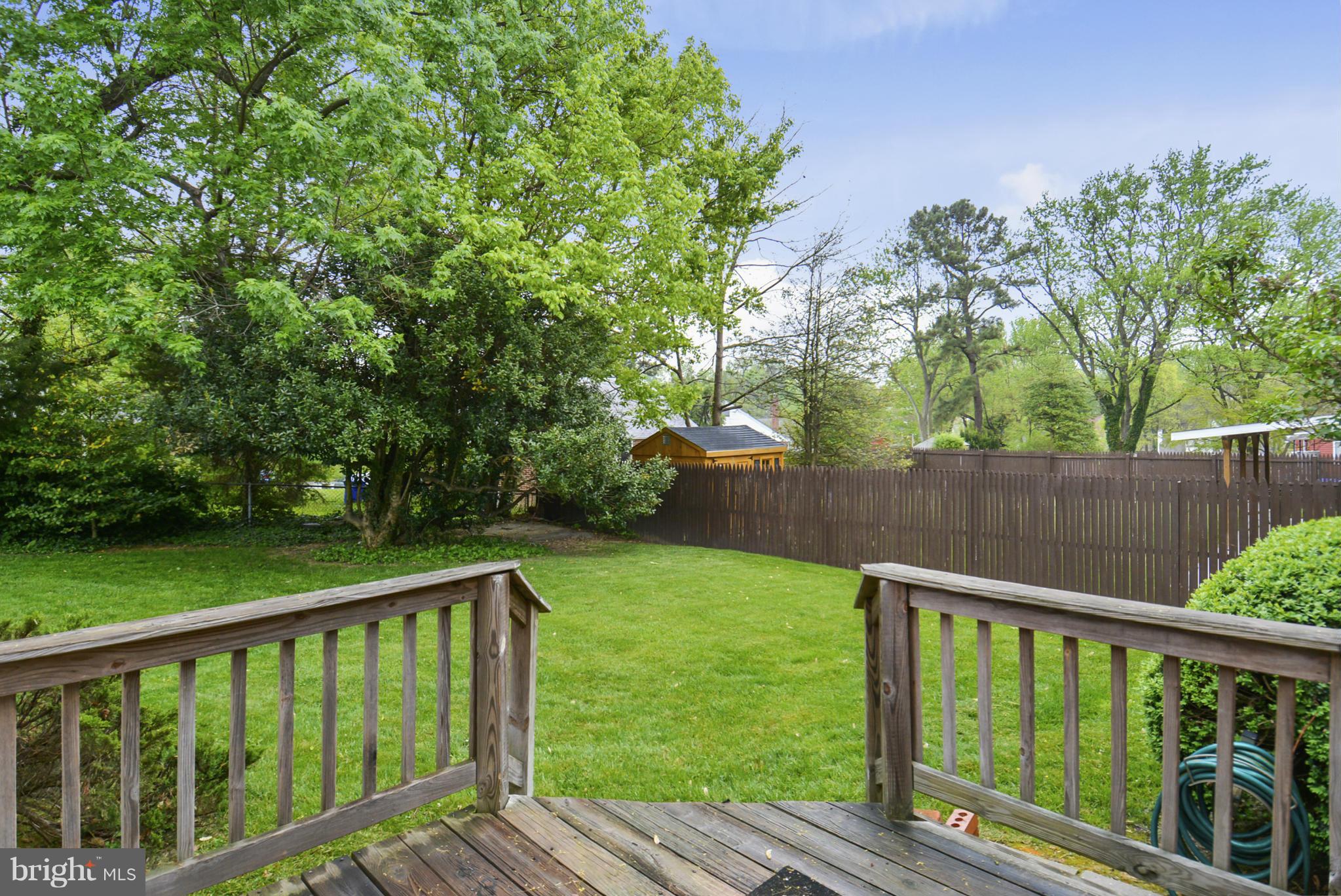 12613 Epping Road Silver Spring, MD 20906 - Photo 29 of 29 a view of deck with wooden floor and fence