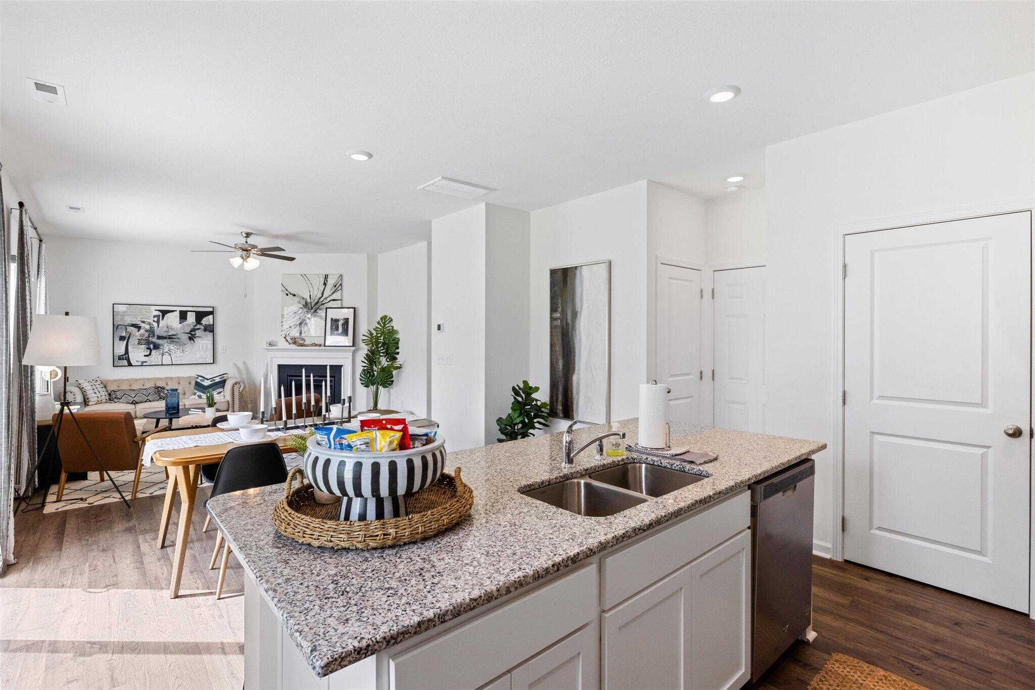 218 Fox Den Circle Dalton, GA 30721 - Photo 3 of 24 05 - Kitchen Partial View + Dining Area