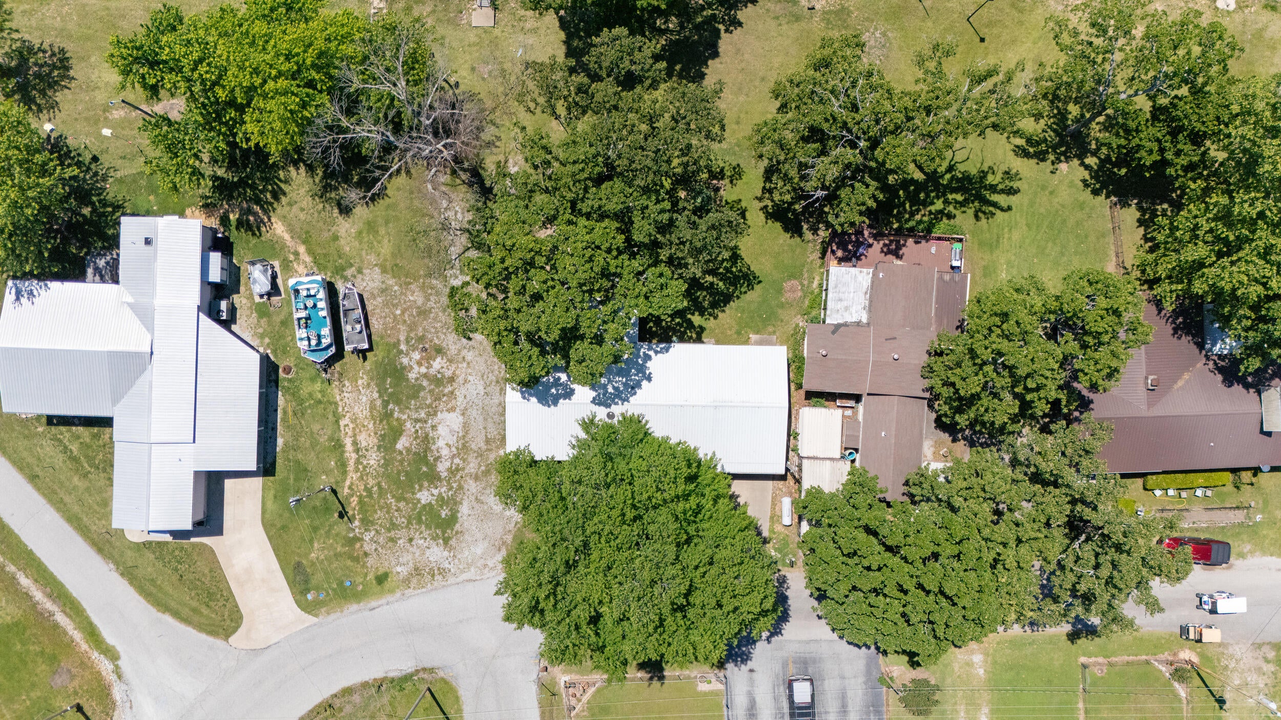 25221 South 603 Road Grove, OK 74344 - Photo 4 of 36 Aerial View of Home