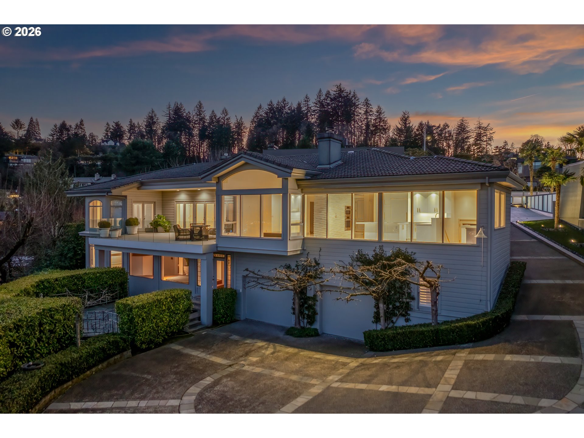 1235 Southwest Myrtle Court Portland, OR 97201 - Photo 4 of 14 a view of a house with backyard and a garden