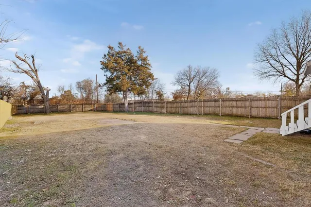 a view of outdoor space with trees