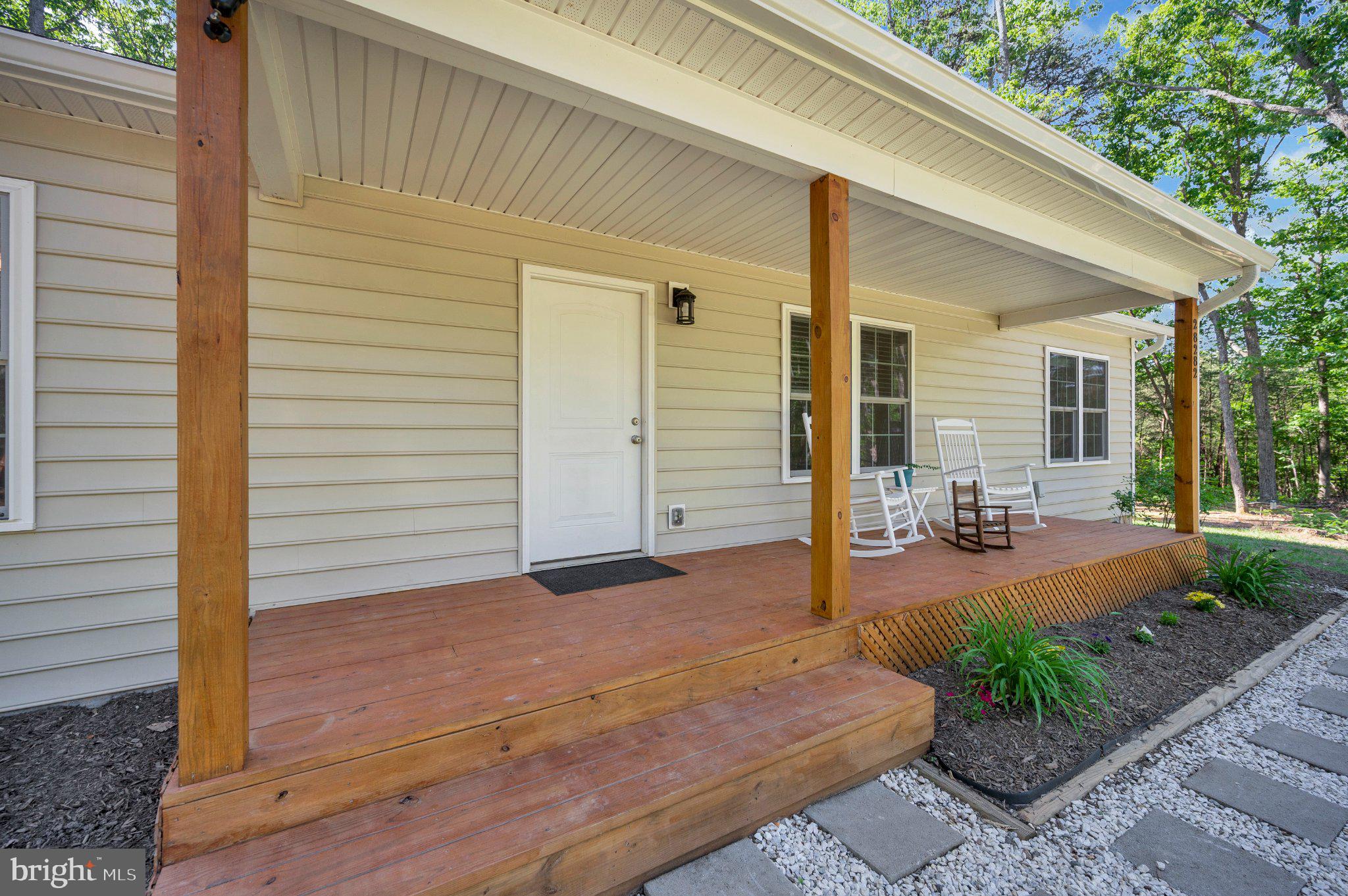28282 Tatum Road Unionville, VA 22567 - Photo 43 of 52 Charming porch in a serene setting.