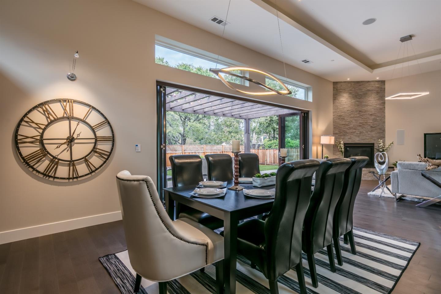 103 Arbuelo Way Los Altos, CA 94022 - Photo 12 of 45 a view of a dining room with furniture window and outside view