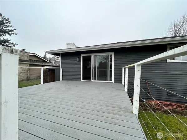 a house with wooden floor