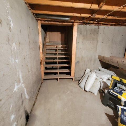15 Skunk Hill Road Lee, ME 04455 - Photo 51 of 53 Basement stairs to garage