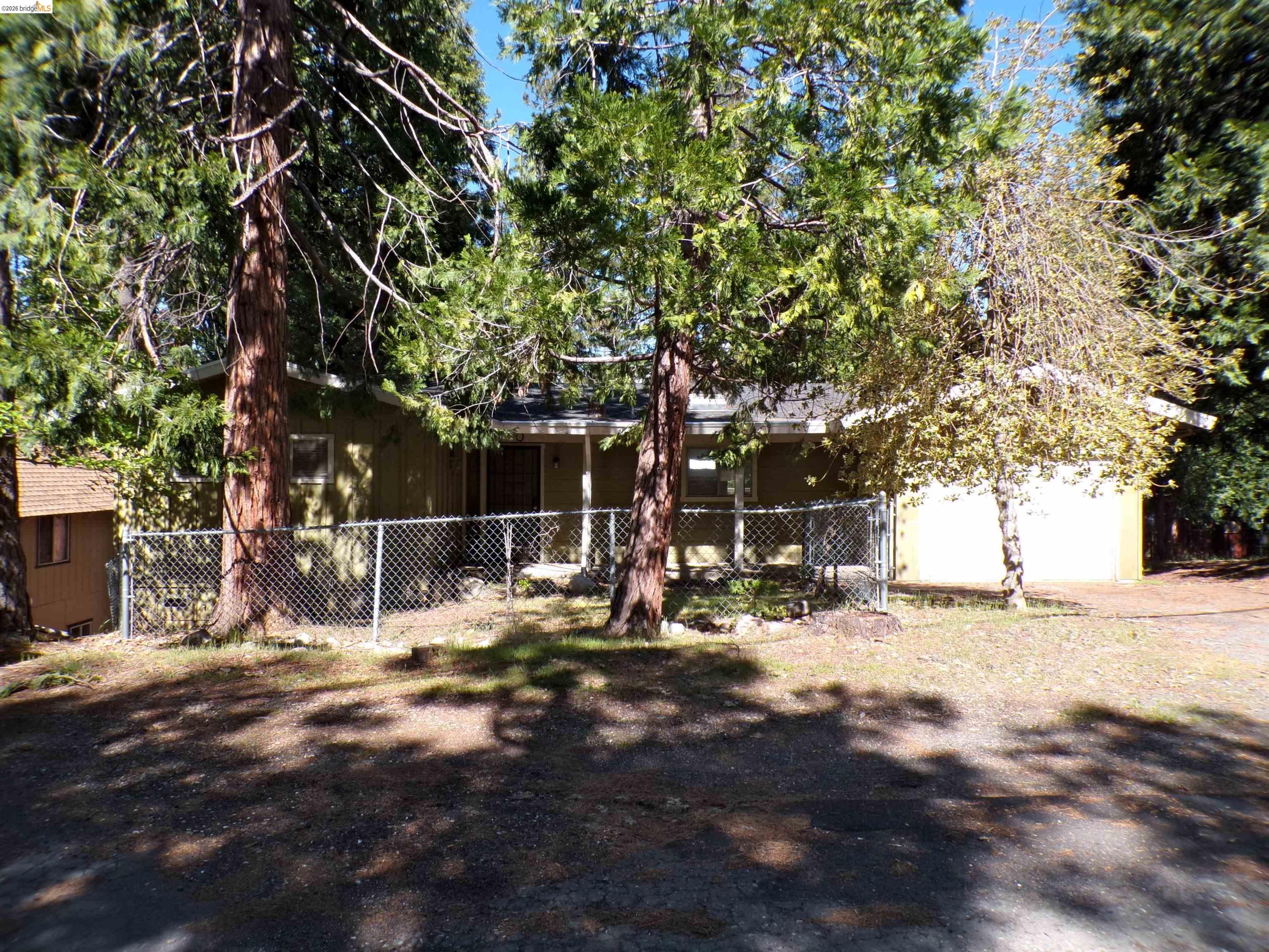 20663 Haiapo Road Mi Wuk Village, CA 95346 - Photo 2 of 24 a view of a yard with large trees