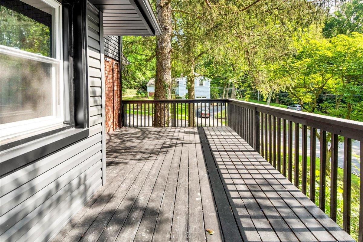 132 Holmes Avenue Hartsdale, NY 10530 - Photo 26 of 34 a view of balcony with wooden floor