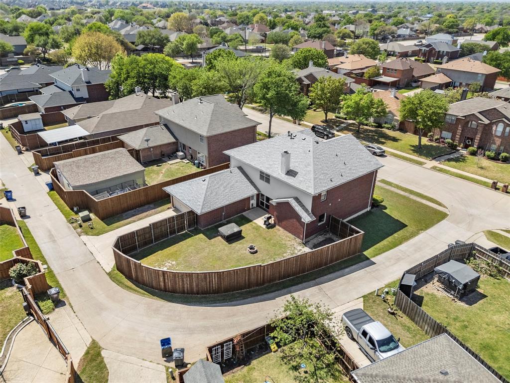 741 Aspen Court Allen, TX 75002 - Photo 7 of 40 Aerial view of residential area