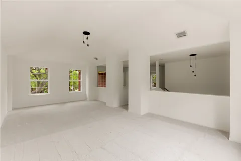 a view of empty room