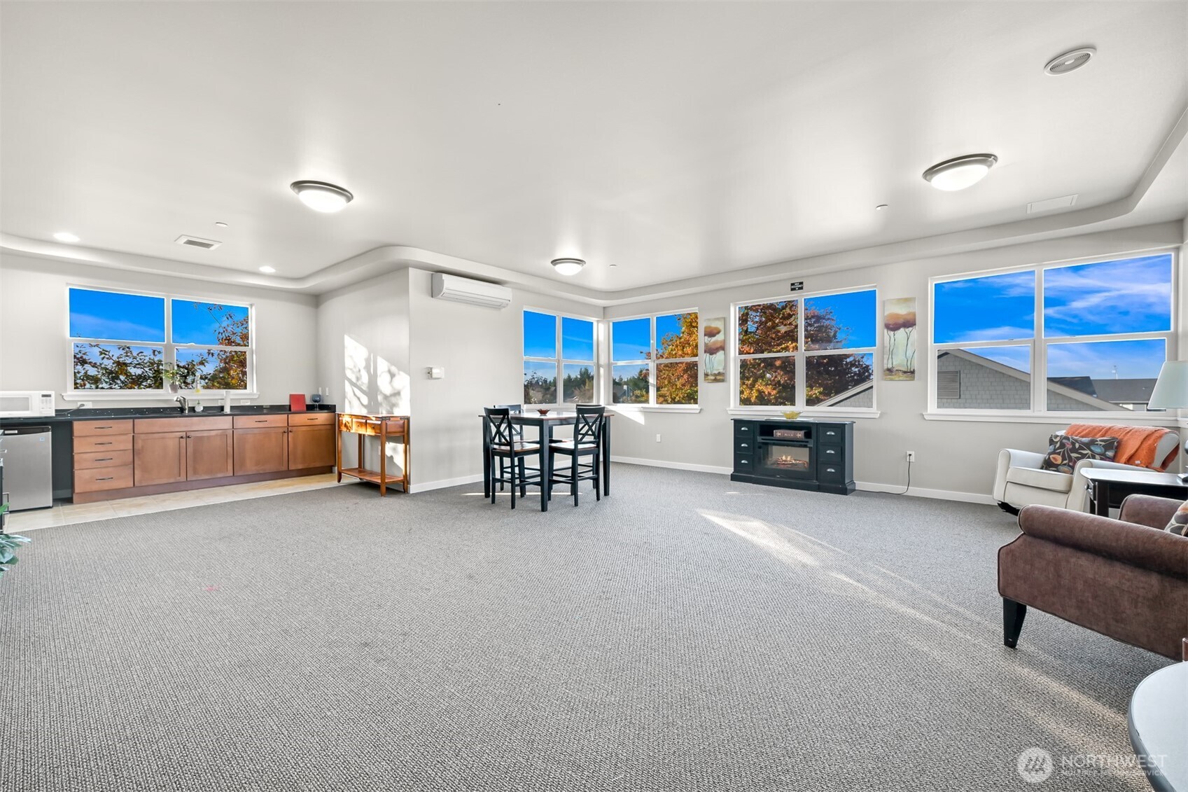 8844 Depot Road, Unit B112 Lynden, WA 98264 - Photo 14 of 27 a living room with furniture and kitchen view