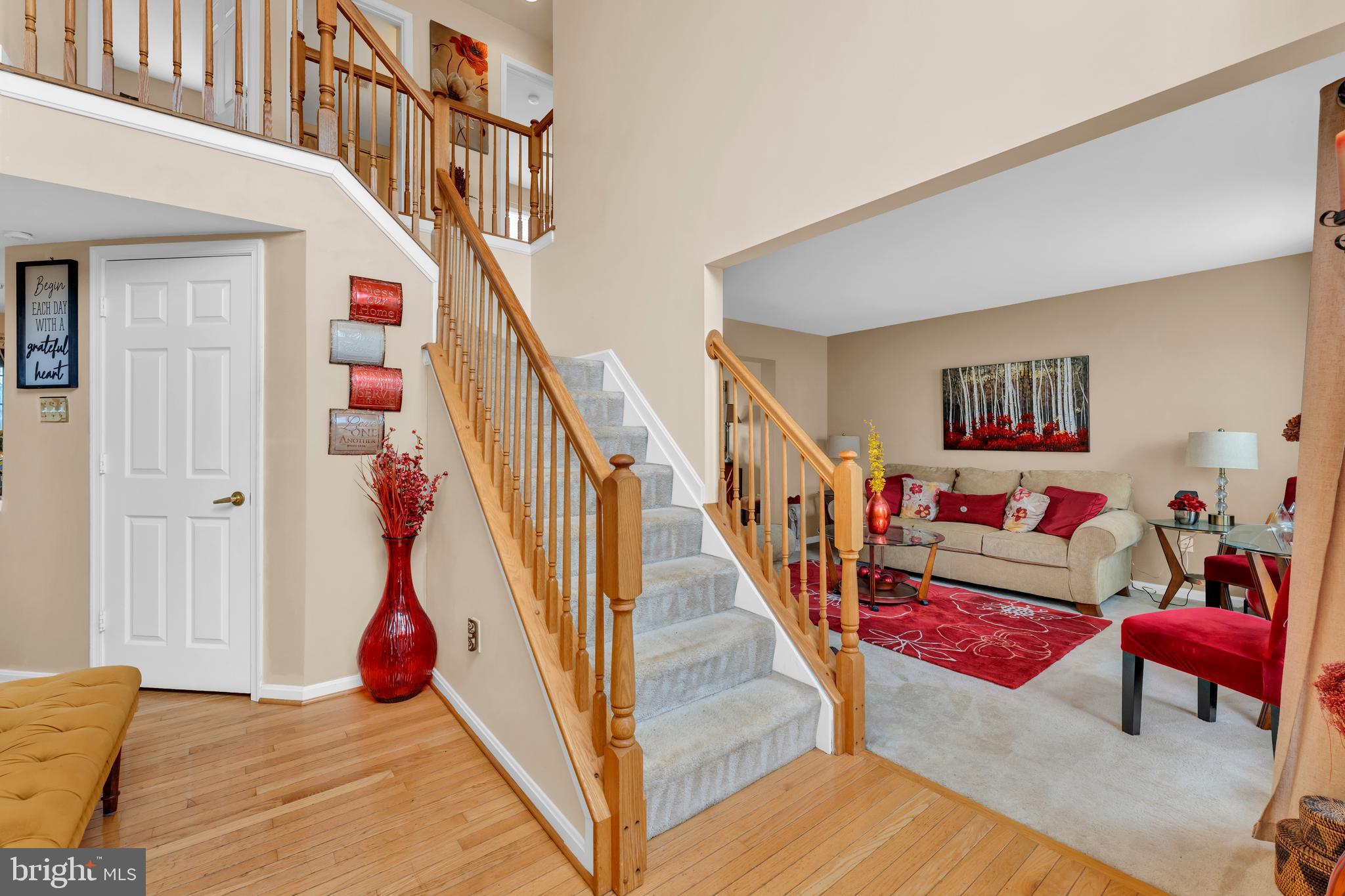 5660 Compton Lane Eldersburg, MD 21784 - Photo 2 of 44 a view of entryway bedroom and hall with wooden floor