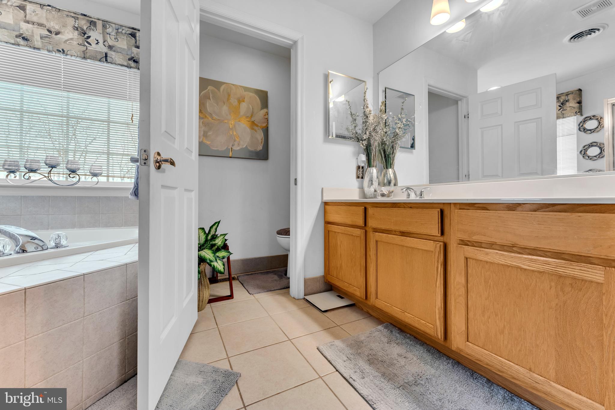 5660 Compton Lane Eldersburg, MD 21784 - Photo 28 of 44 a hallway with sink and mirror