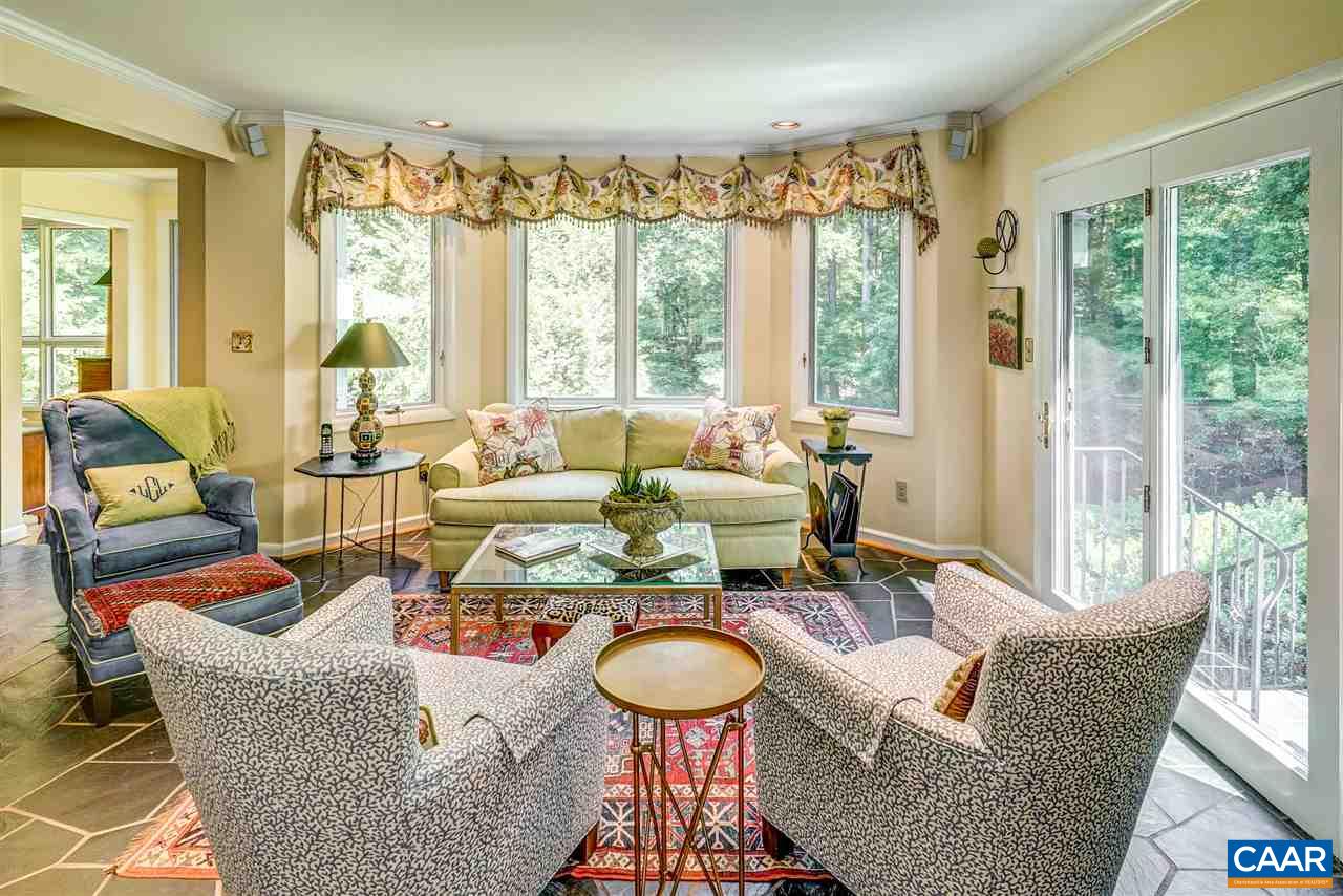 1075 Richmond Road Keswick, VA 22947 - Photo 26 of 50 a living room with furniture and a large window