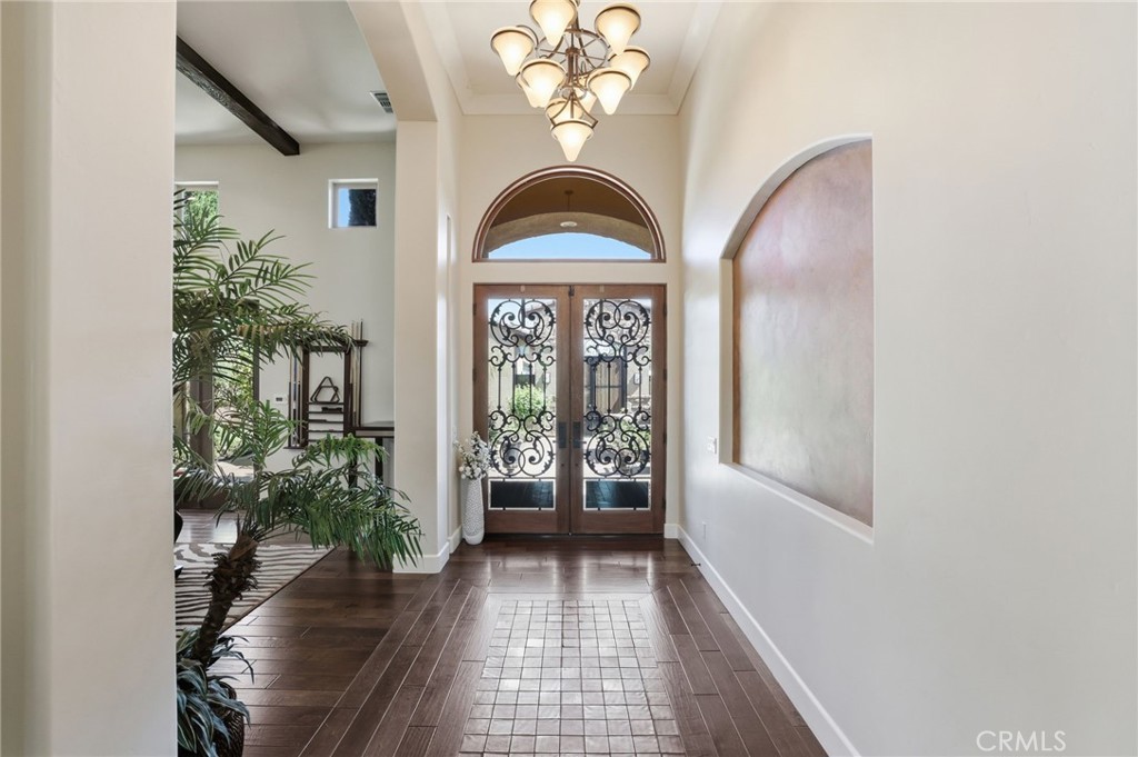 14779 Wood Riverside, CA 92508 - Photo 11 of 70 a view of entryway with wooden floor