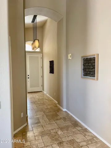 a view of empty room