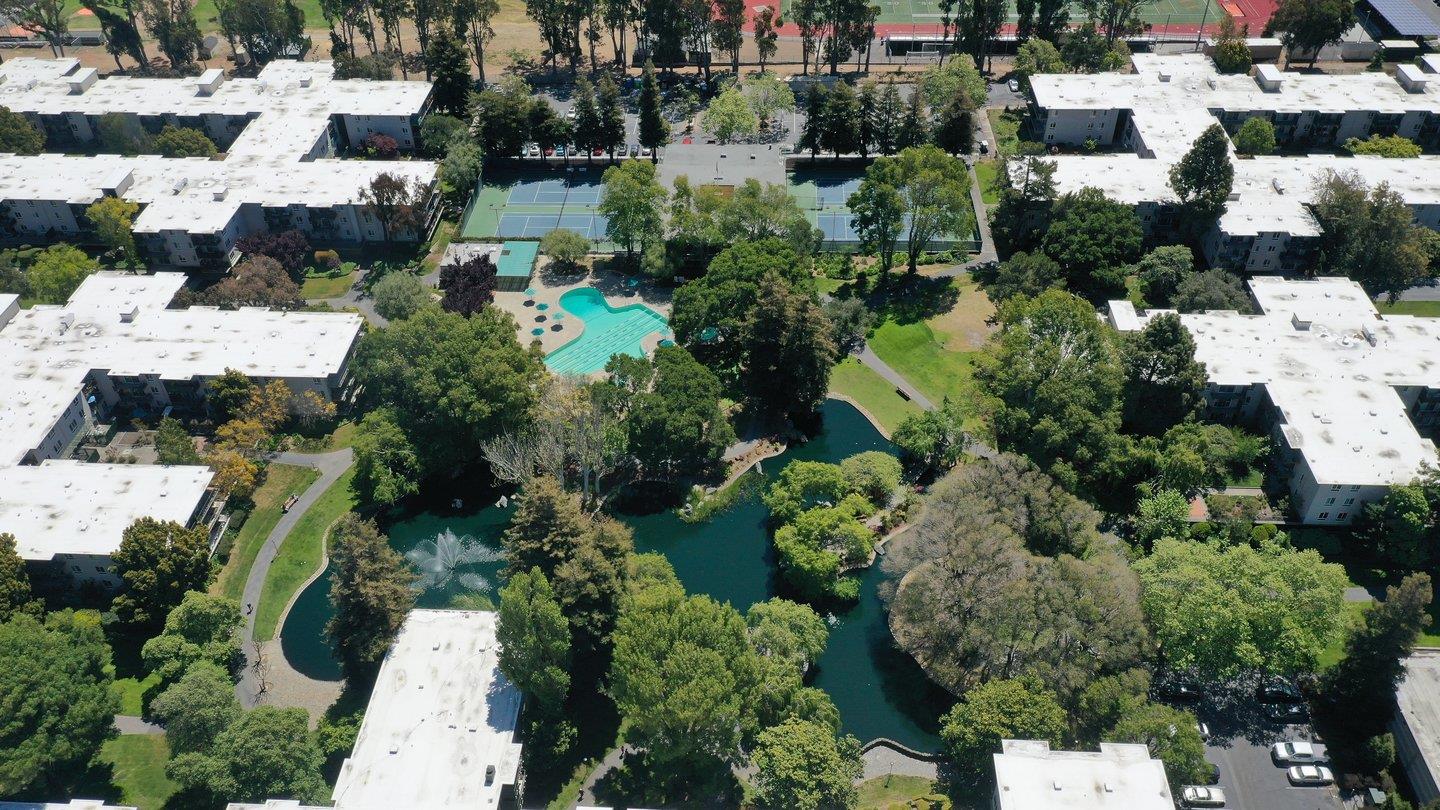 818 North Delaware Street, Unit 314 San Mateo, CA 94401 - Photo 17 of 18 an aerial view of streets and trees