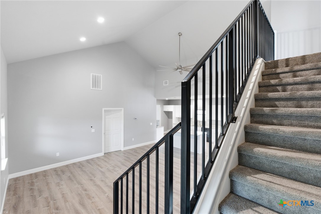 475 Cross Road Kingsbury, TX 78638 - Photo 17 of 24 Stairs to upstairs bonus room