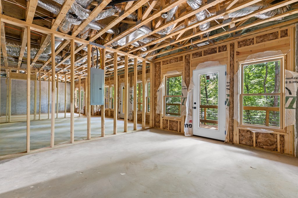 307 Mangum's Trail Blue Ridge, GA 30513 - Photo 31 of 36 a view of a room with wooden walls