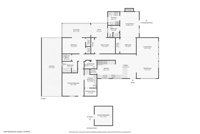 $1,050,000 | 1101 Manlove Street, Austin, TX 78741