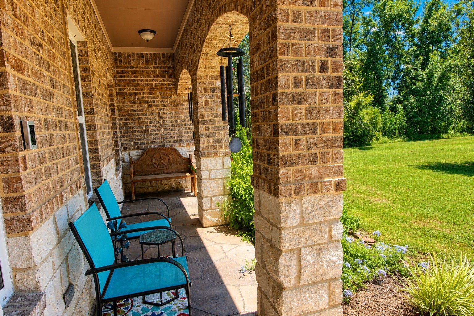 7502 Lewis Lane Manvel, TX 77578 - Photo 4 of 50 A view from the front porch.