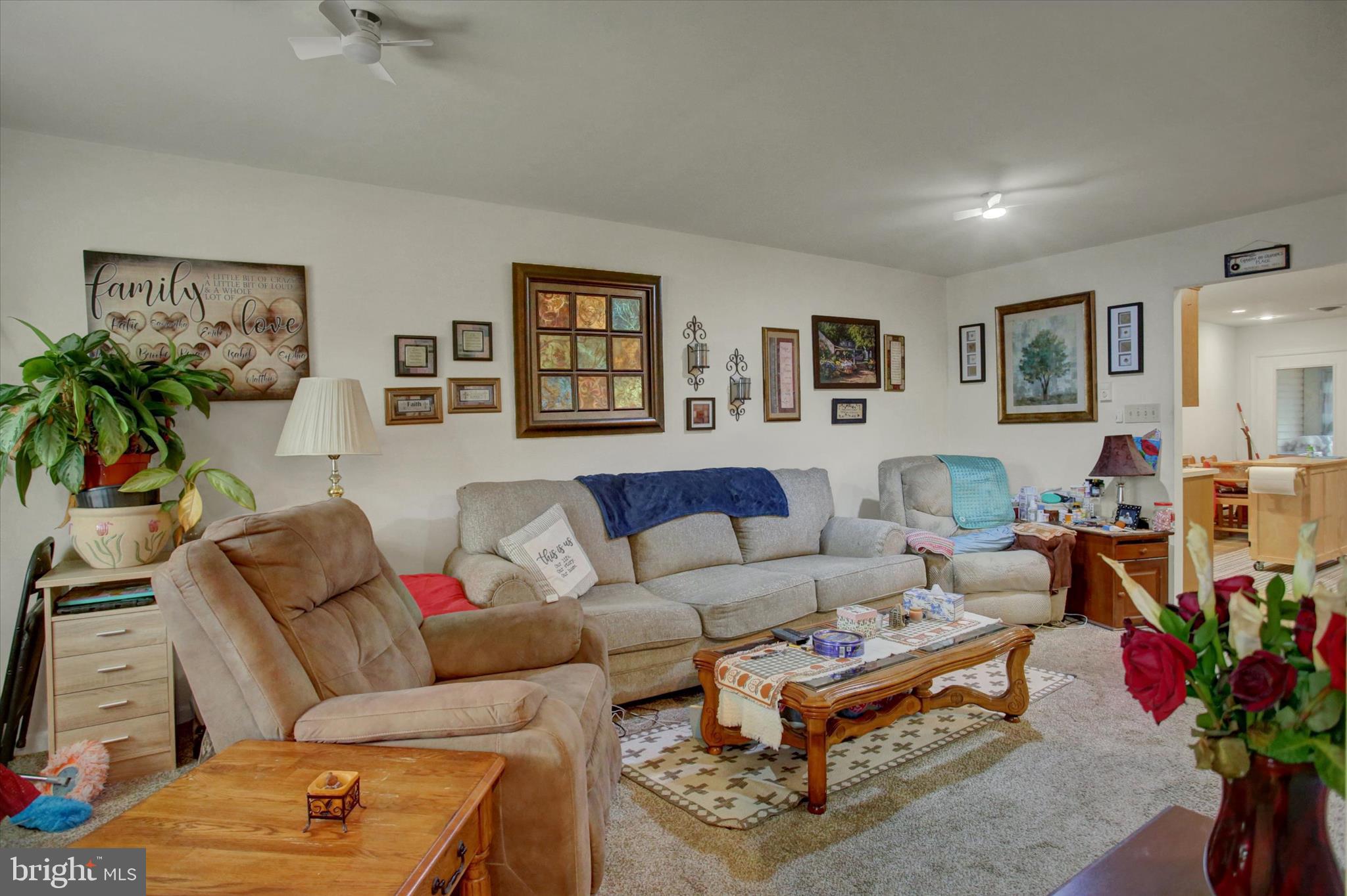 227 Minnich Road Chambersburg, PA 17201 - Photo 14 of 31 a living room with furniture and a couch