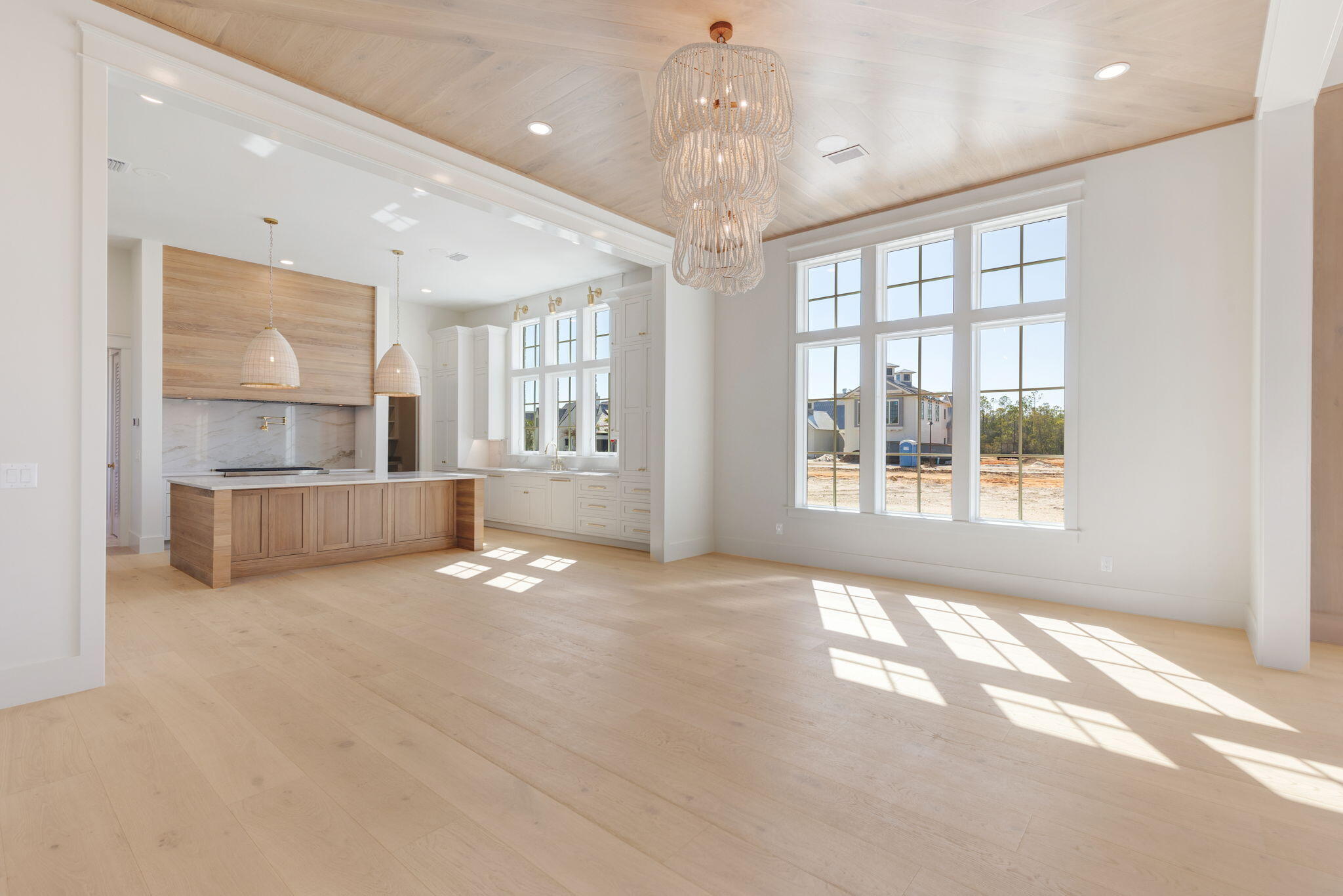 31 Norman Ct Inlet Beach Inlet Beach, FL 32461 - Photo 16 of 104 a view of an empty room with a window and kitchen view