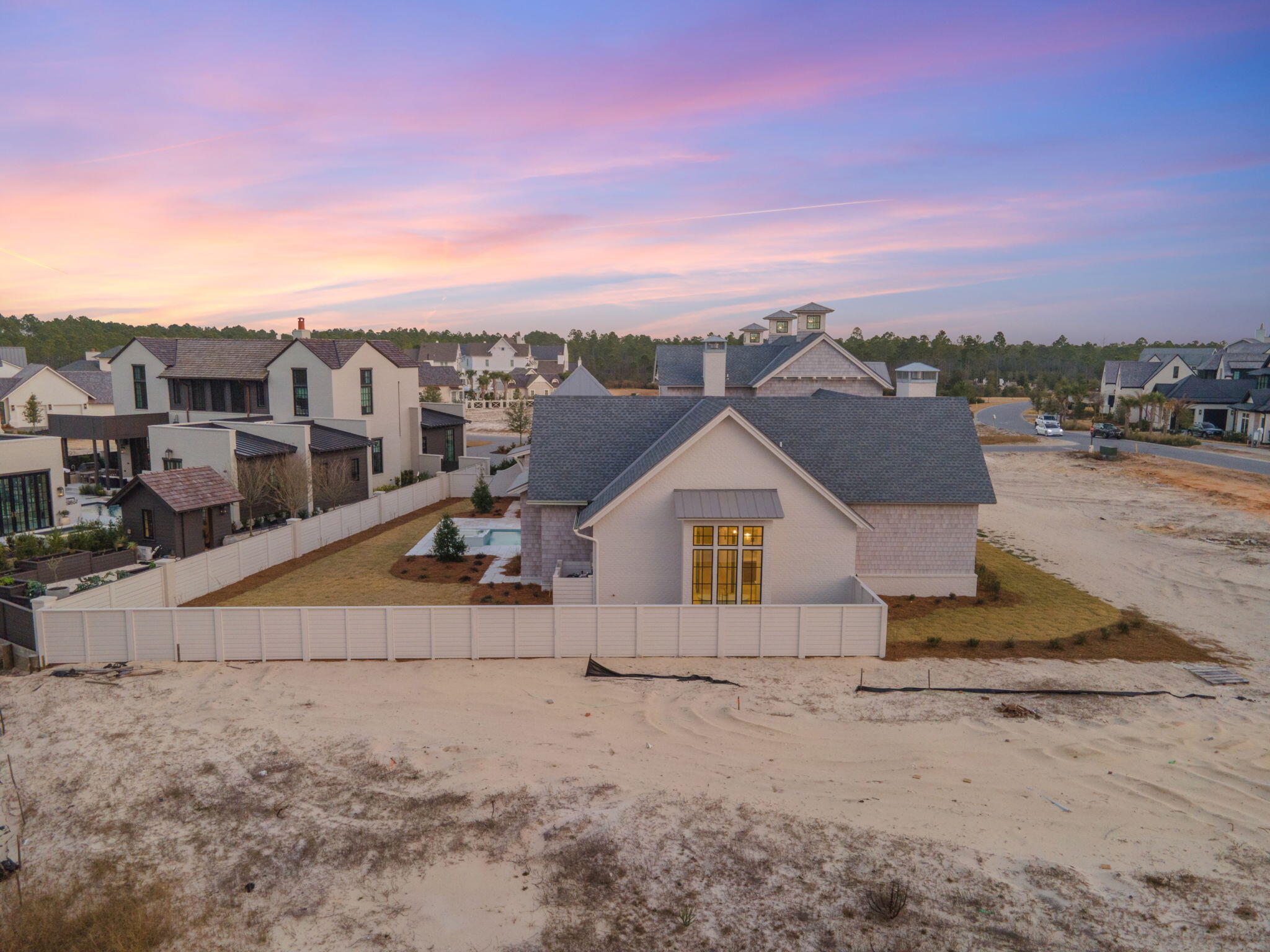 31 Norman Ct Inlet Beach Inlet Beach, FL 32461 - Photo 95 of 104 an aerial view of a house