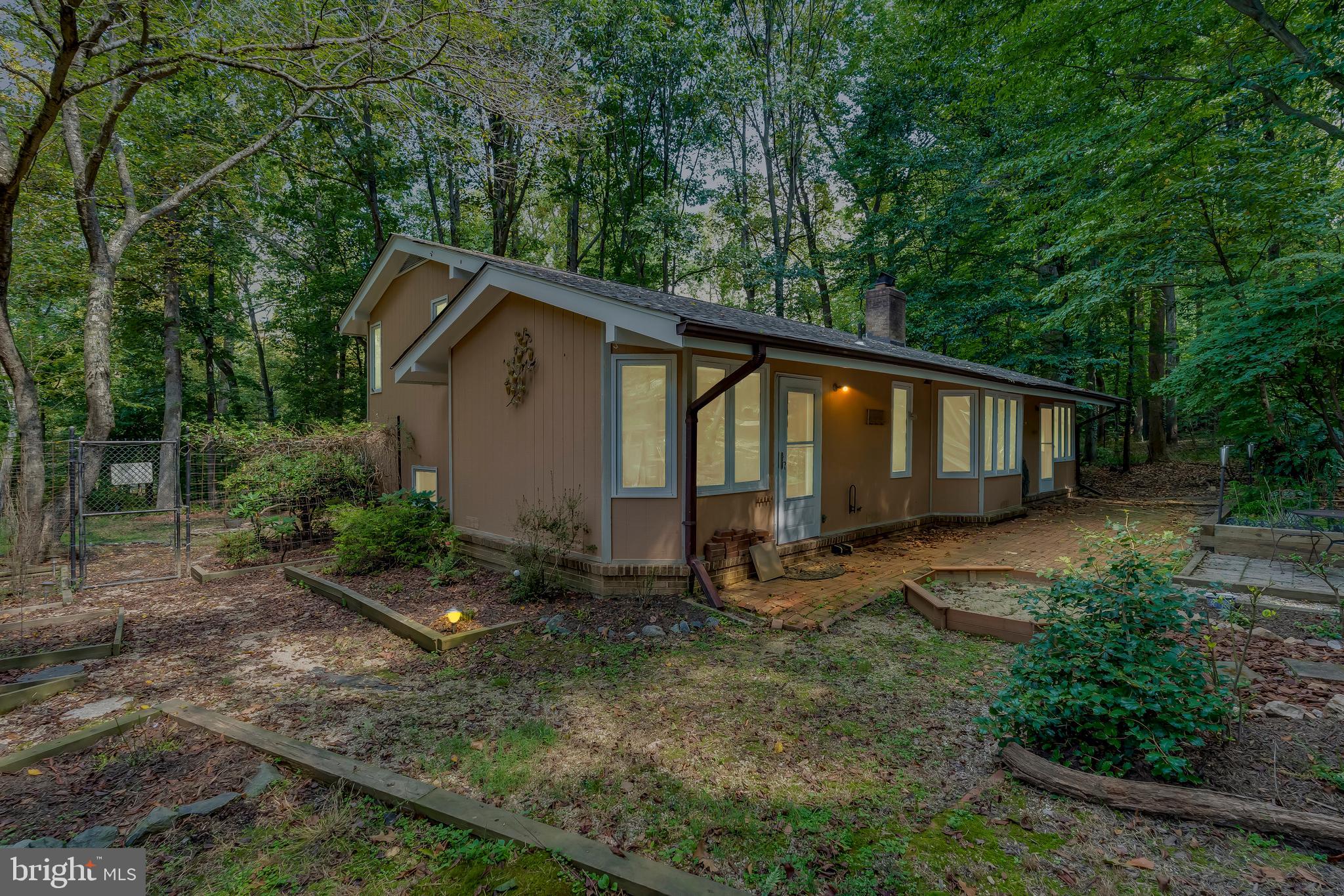 12211 Brookhaven Drive Silver Spring, MD 20902 - Photo 52 of 54 Twilight Photo of the Exterior Side and Rear