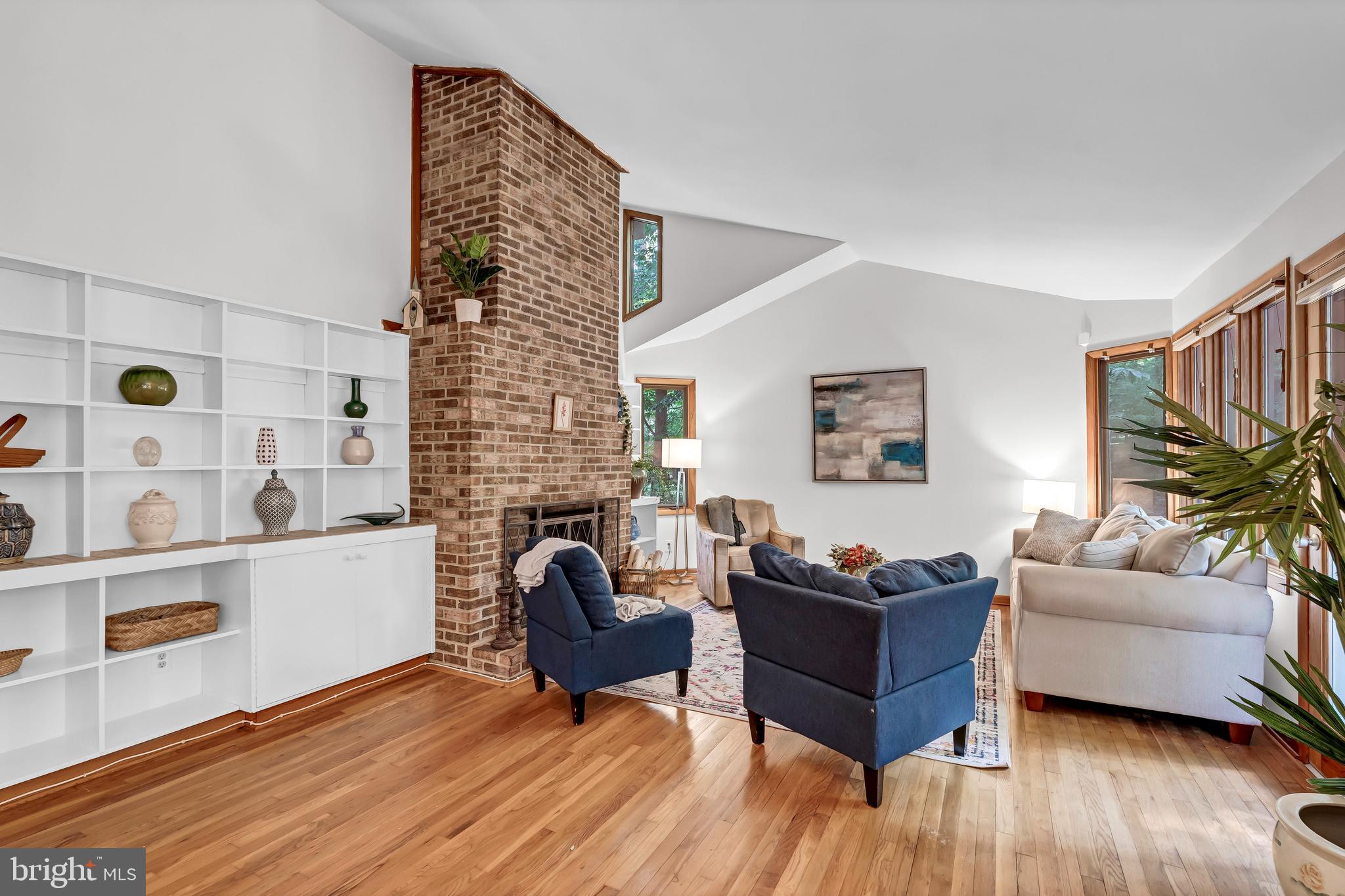 12211 Brookhaven Drive Silver Spring, MD 20902 - Photo 6 of 54 Living Room with Vault ed Ceilings