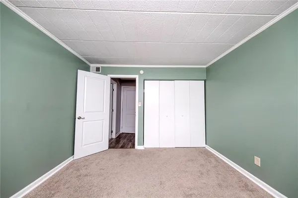 a view of empty room