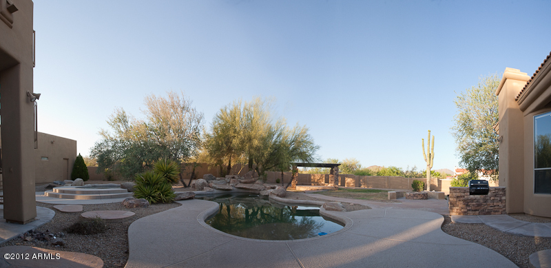 8104 East La Junta Road Scottsdale, AZ 85255 - Photo 23 of 24 Back yard