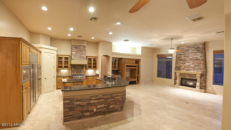 8104 East La Junta Road Scottsdale, AZ 85255 - Photo 4 of 24 kitchen island