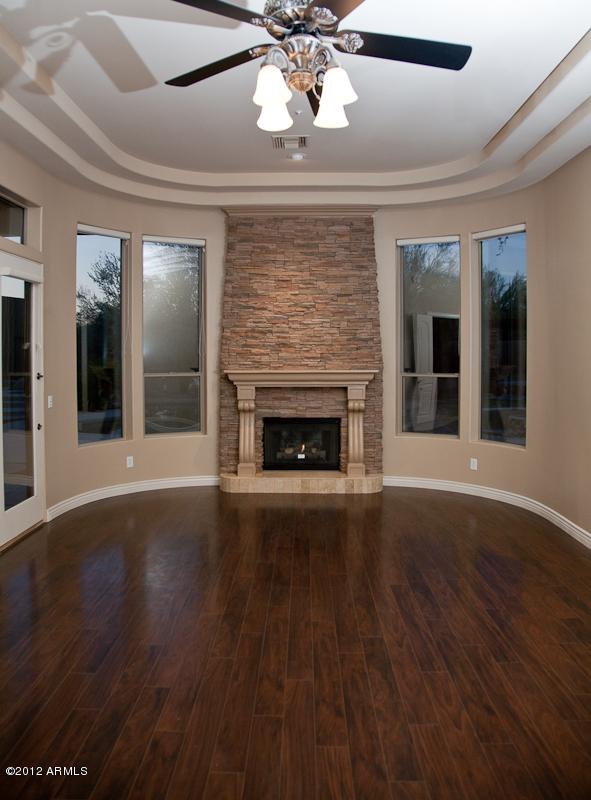 8104 East La Junta Road Scottsdale, AZ 85255 - Photo 8 of 24 master bedroom fireplace