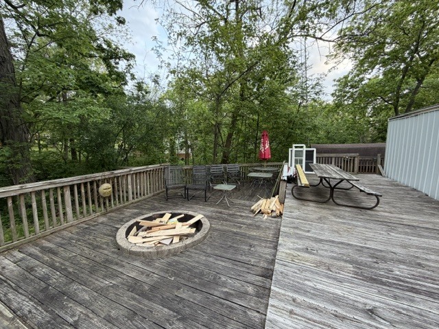 2795 East 28th Road Marseilles, IL 61341 - Photo 15 of 58 a view of roof deck with furniture