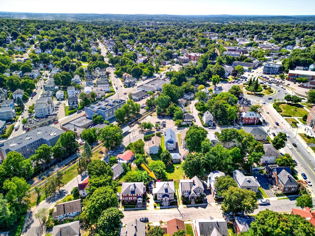 19 Gloria Road Boston, MA 02132 - Photo 39 of 42 an aerial view of residential houses with outdoor space