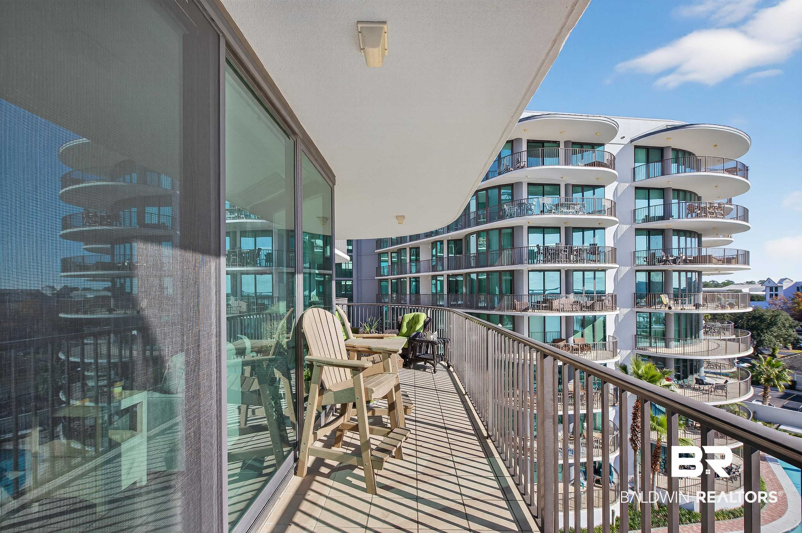 27582 Canal Road, Unit 2507 Orange Beach, AL 36561 - Photo 51 of 75 View of balcony