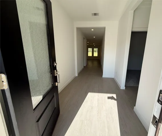 wooden floor in a gallery