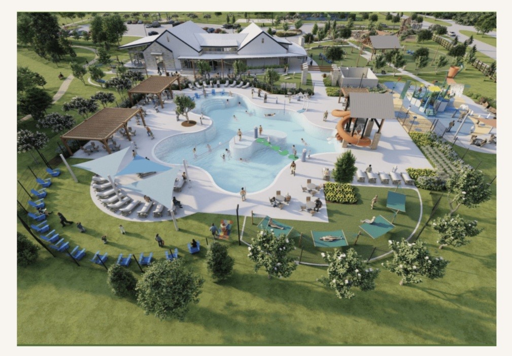 10611 Summers Way Beasley, TX 77417 - Photo 32 of 35 an aerial view of house with yard