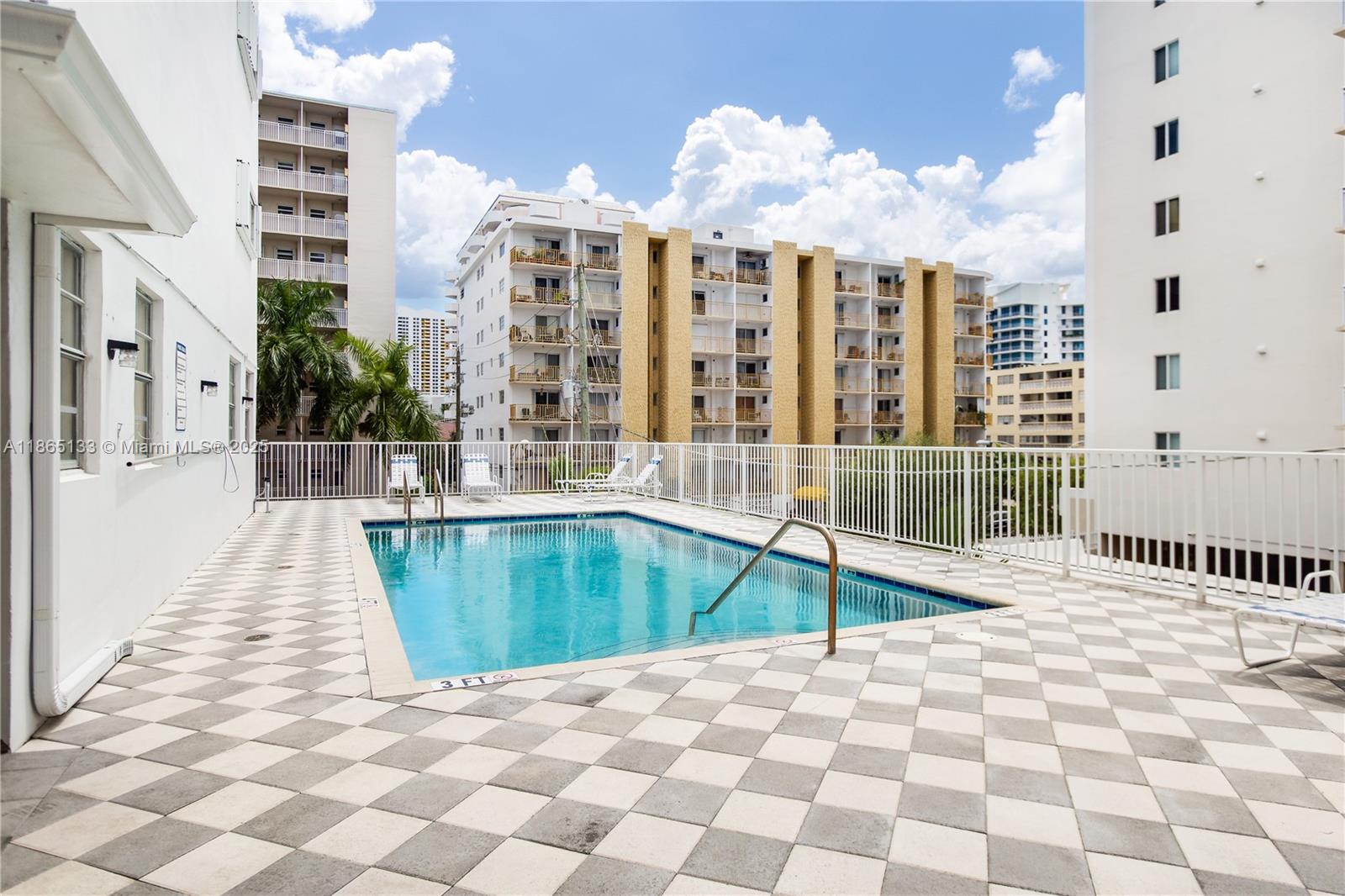 1331 Lincoln Road, Unit 1302 Miami Beach, FL 33139 - Photo 33 of 40 a swimming pool with outdoor space and balcony