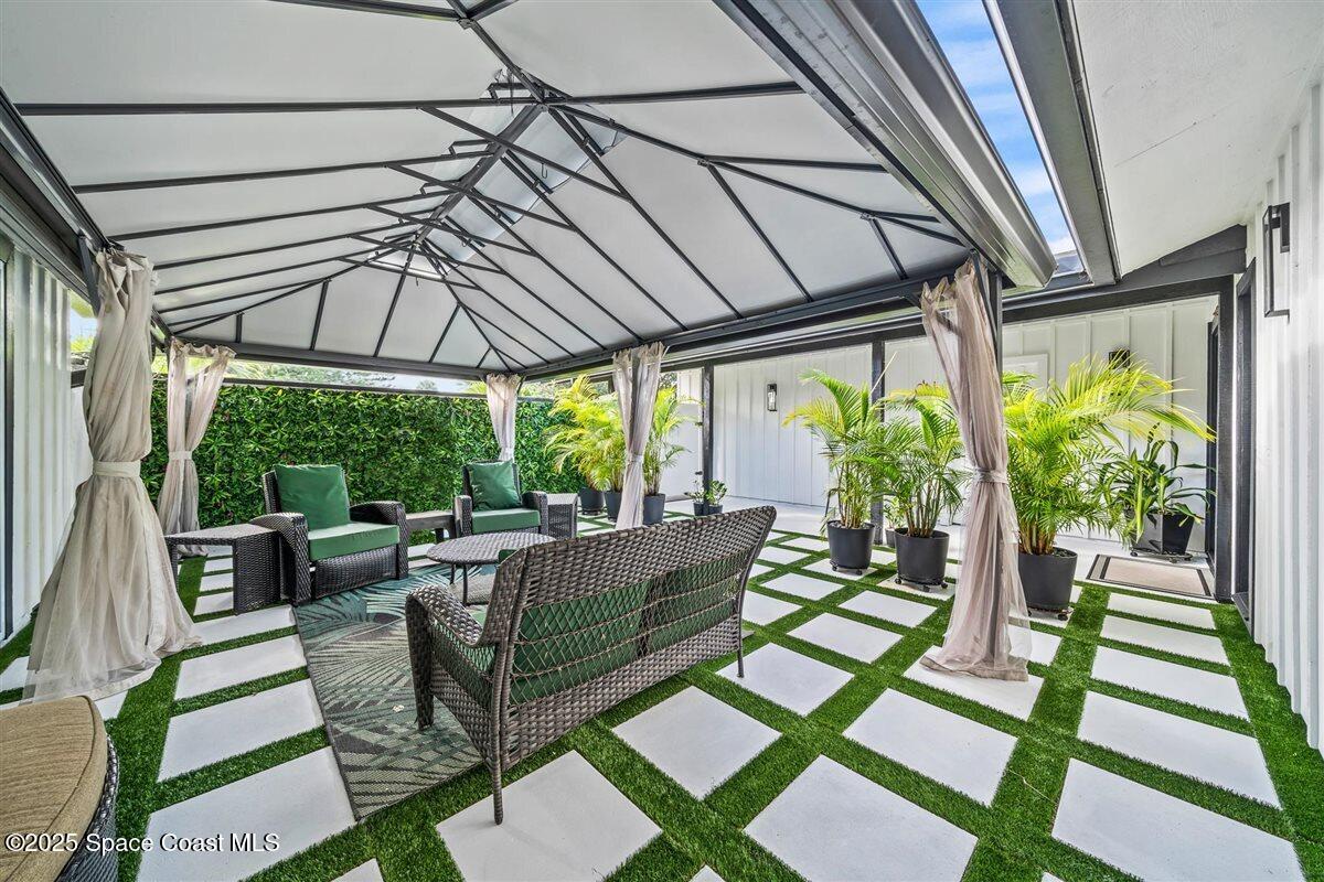 470 Rio Vista Lane Merritt Island, FL 32952 - Photo 41 of 54 a view of a patio on the deck