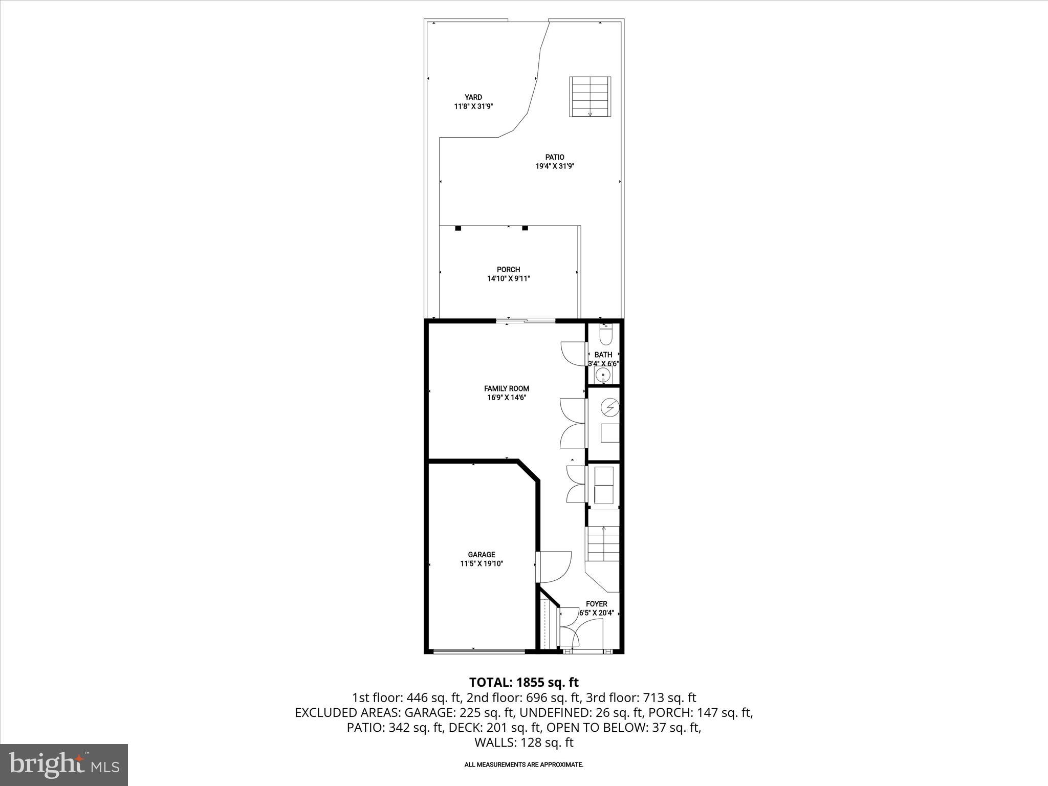 1055 Lily Way Odenton, MD 21113 - Photo 55 of 56 a picture of a floor plan