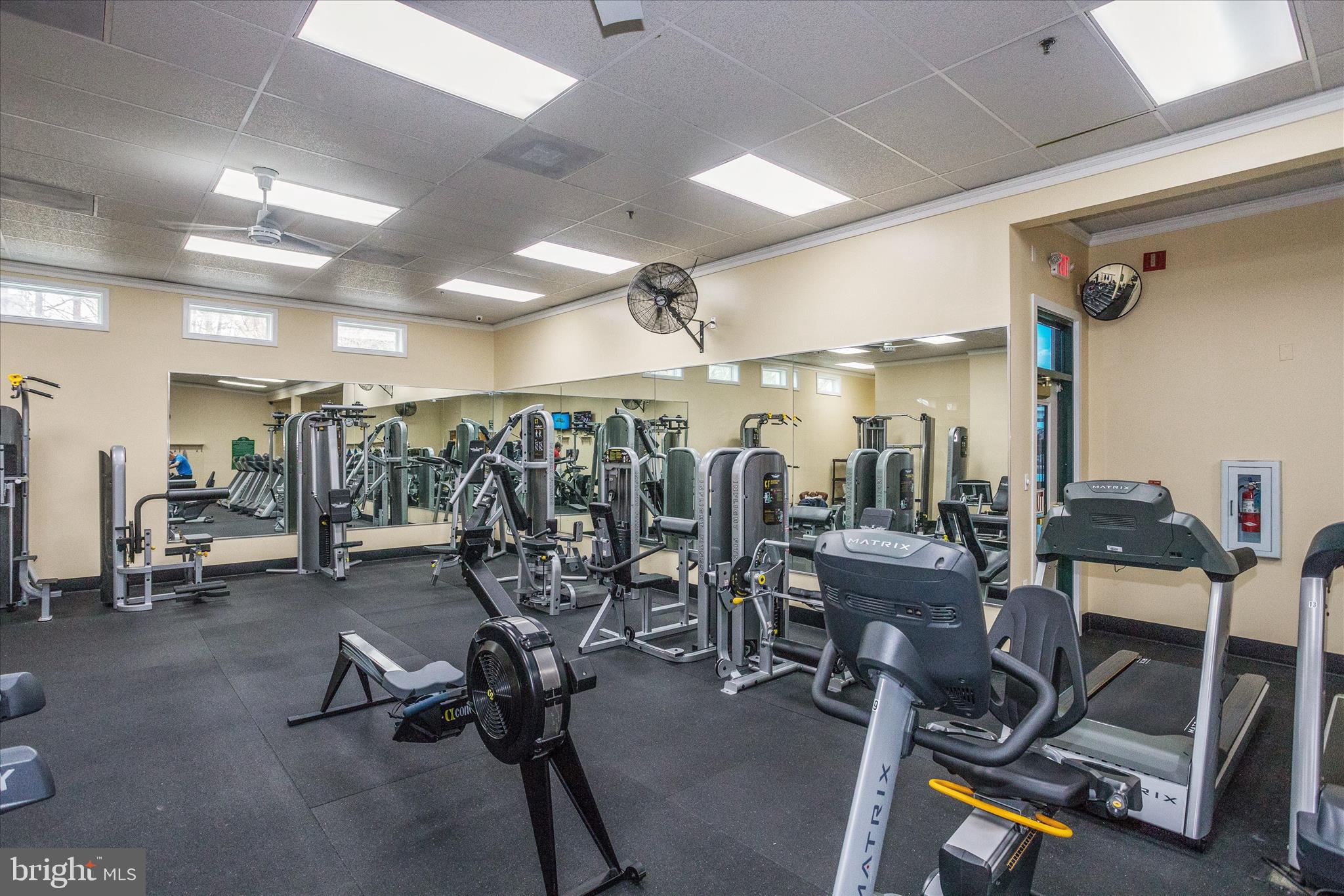 1055 Lily Way Odenton, MD 21113 - Photo 41 of 56 a view of a room with gym equipment