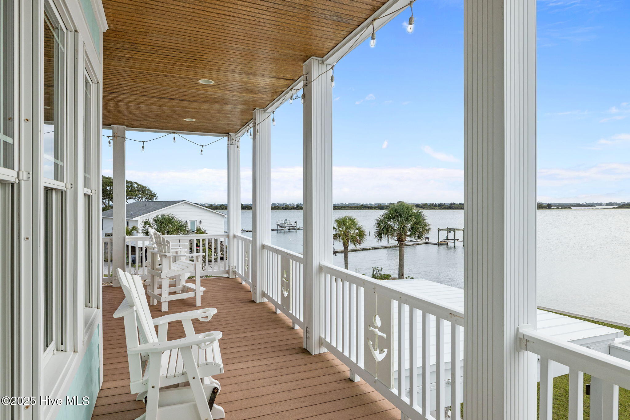 389 Live Oak Road Newport, NC 28570 - Photo 14 of 52 11 Covered deck on 2nd floor