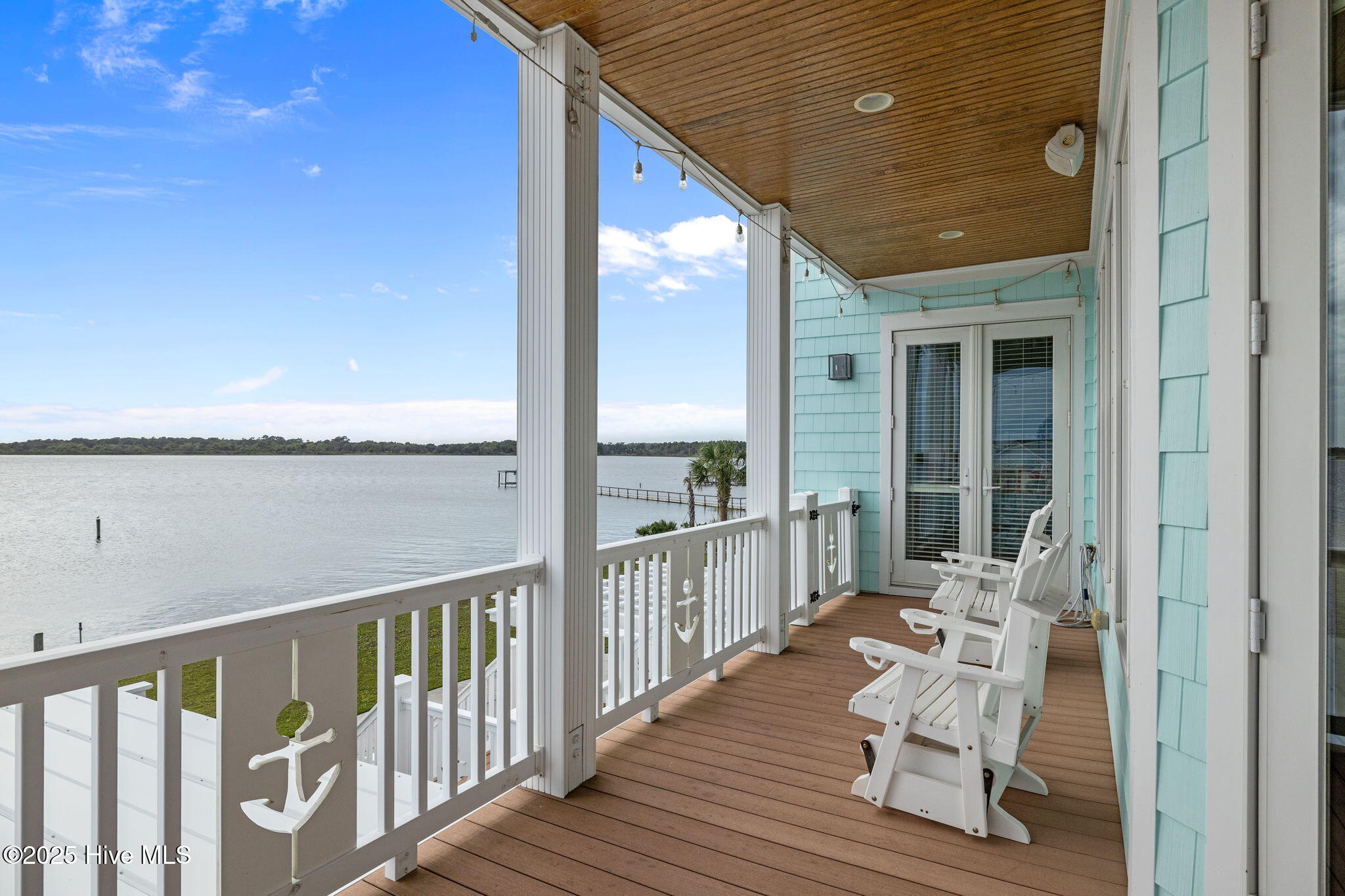 389 Live Oak Road Newport, NC 28570 - Photo 15 of 52 11 Deck area off BR3 on 2nd floor