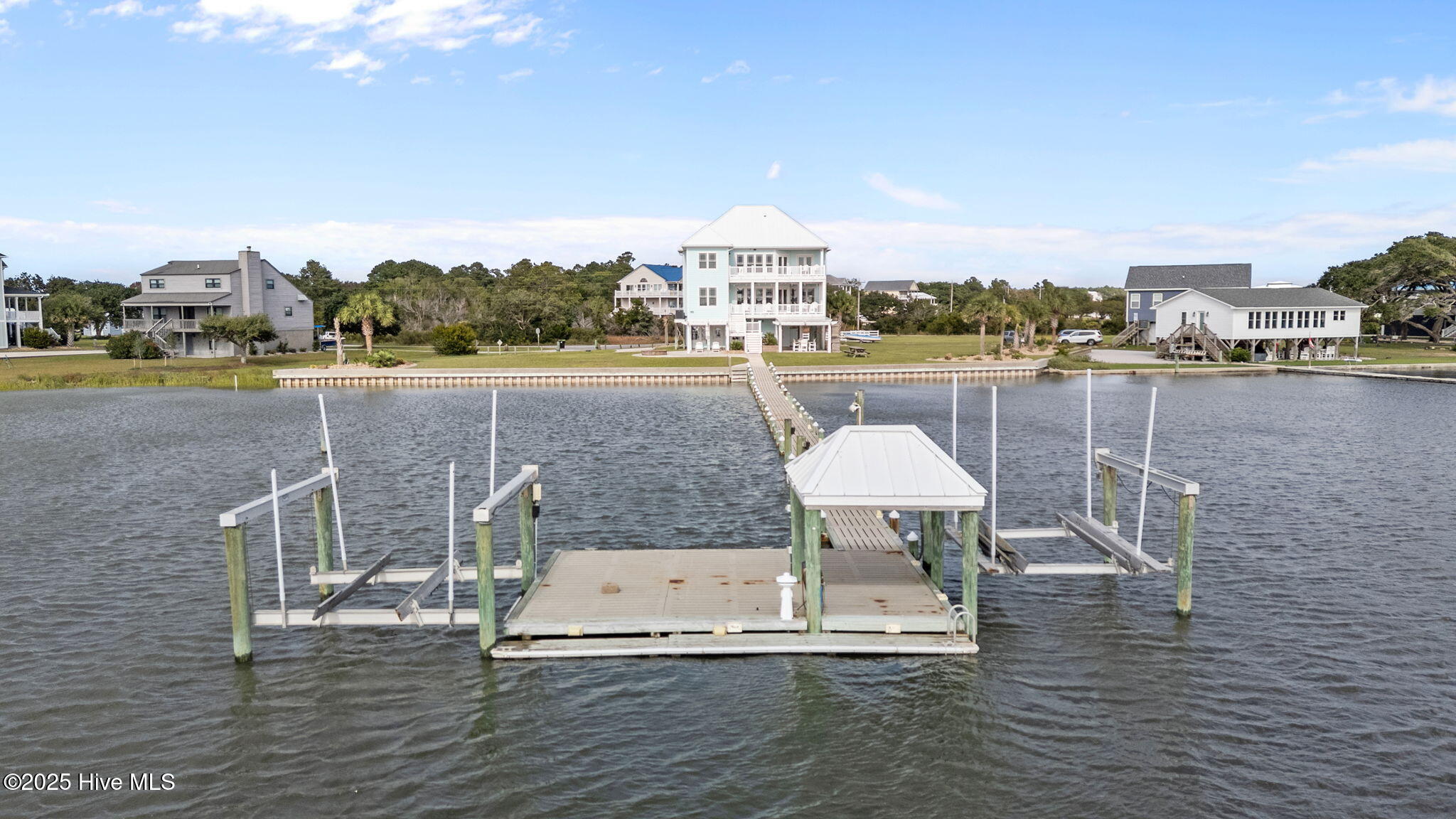 389 Live Oak Road Newport, NC 28570 - Photo 51 of 52 47 2 boat lifts