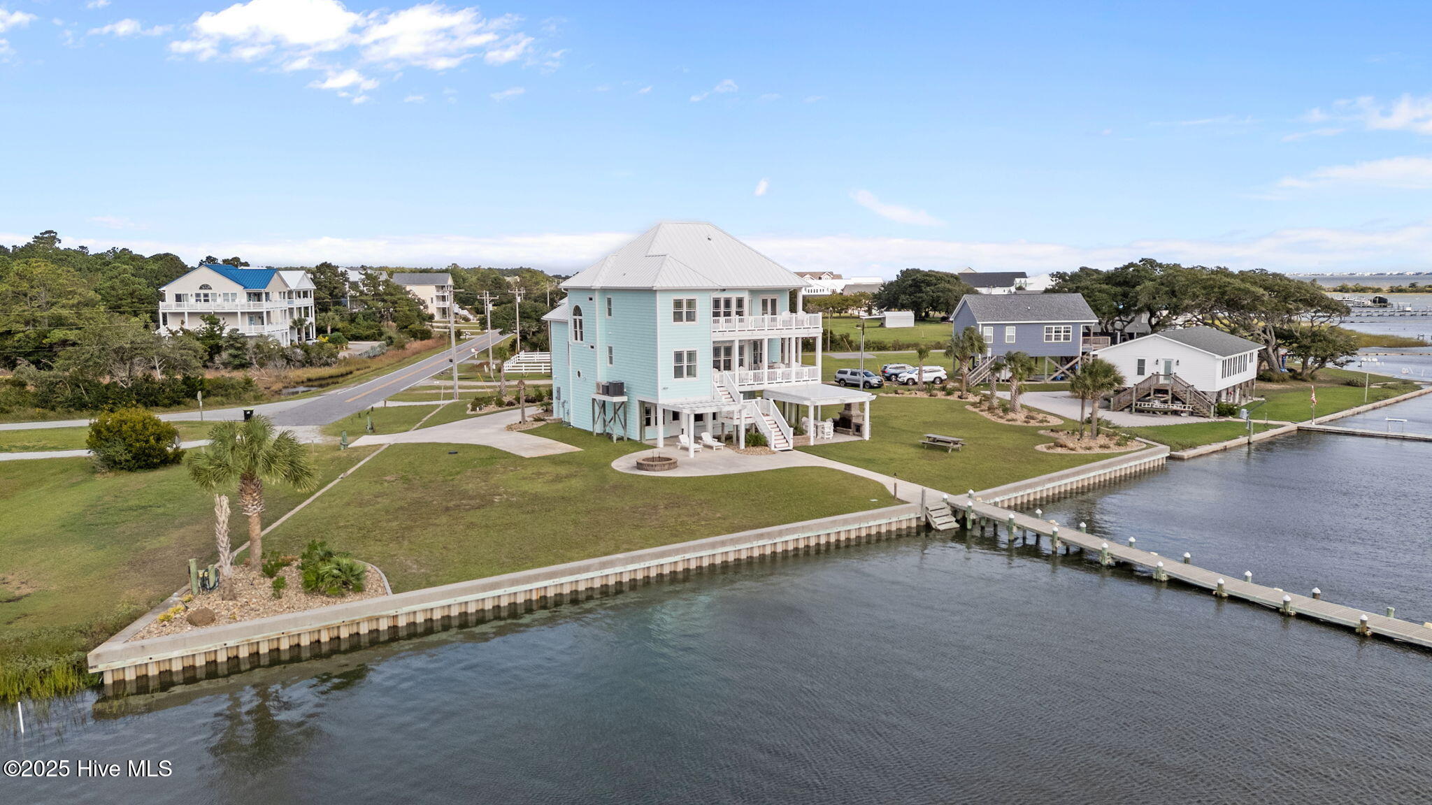 389 Live Oak Road Newport, NC 28570 - Photo 52 of 52 48 389 Live Oak Road aerial