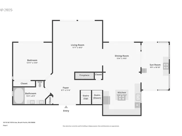 $890,000 | 16110 Northeast 187th Avenue, Brush Prairie, WA 98606